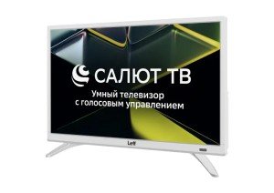 Телевизор LCD 24" FHD WHITE SALUT SMART 24F691T LEFF