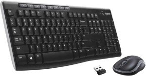 Беспроводная клавиатура K270 RUS BLACK/ WHITE 920-003058 LOGITECH