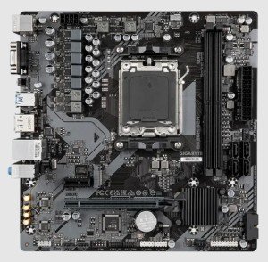 Материнская плата AMD B650 SAM5 MATX B650M S2H 1.3 GIGABYTE