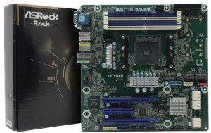 Серверная материнская плата AMD X470 SAM4 MATX X470D4U/VN ASROCK