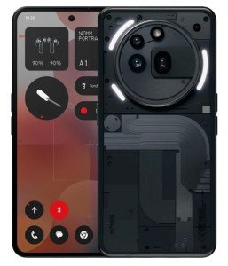 Мобильный телефон NOTHING PHONE (3a) PRO 12/256 A10400169 INTL BLACK Мобильный телефон NOTHING PHONE (3a) PRO 12/256 A10400169 INTL BLACK