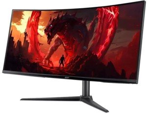 Монитор Acer XZ342CUV3bmiiphx 34'' 1500R, 21:9, VA, UWQHD, 1/4ms, 400cd, 180Hz, HDMI, DP, SPK, HAS