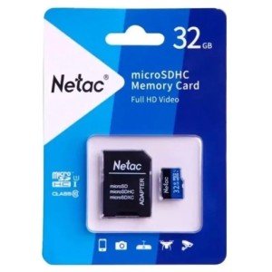 Карта памяти Netac P500 MicroSDHC 32Gb Сlass 10 80MB/s + ADP (NT02P500STN-032G-R) Карта памяти Netac P500 MicroSDHC 32Gb Сlass 10 80MB/s + ADP (NT02P500STN-032G-R)