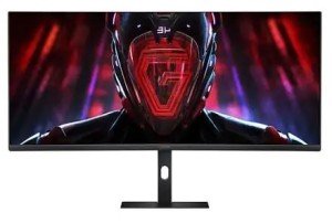Монитор Xiaomi 34" G34WQi ELA5454EU 1500R, 21:9, VA, UWQHD, 1ms, 350cd, 180Hz, HDMI, DP, HAS