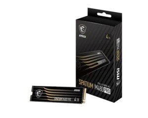 Накопитель SSD PCIE 4.0 NVME M.2 1TB SPATIUM M480 PRO 1TB MSI