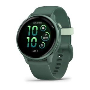 Умные часы Garmin Vivoactive 6 Metallic Jasper, Green, с зеленым ремешком Умные часы Garmin Vivoactive 6 Metallic Jasper, Green, с зеленым ремешком