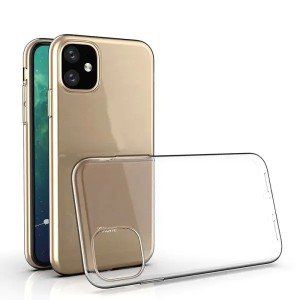 Накладка силикон для iPhone 11 MagSafe прозрачный