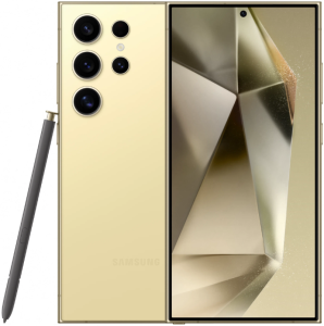 Смартфон Samsung Galaxy S24 Ultra, 12/512 ГБ, Dual: nano SIM + eSIM, Yellow, желтый Смартфон Samsung Galaxy S24 Ultra, 12/512 ГБ, Dual: nano SIM + eSIM, Yellow, желтый