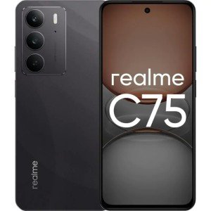Смартфон Realme C75 8/256Gb (6.72" IPS, NFC, 6000мАч, 50МП), Черный Смартфон Realme C75 8/256Gb (6.72" IPS, NFC, 6000мАч, 50МП), Черный