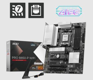 Материнская плата AMD B850 SAM5 ATX PRO B850-P WIFI MSI