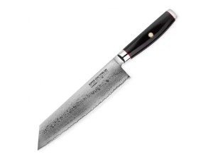 Профессиональный поварской кухонный нож, Kiritsuke 20 см, серия "Ypsilon" (193 слоя) дамасская сталь