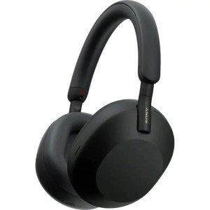 Беспроводные полноразмерные наушники Sony WH-1000XM5, шумоподавление, Черный Беспроводные полноразмерные наушники Sony WH-1000XM5, шумоподавление, Черный