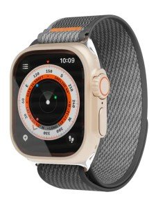 Ремешок VLP Trail Band для Apple Watch 42/44/45/49mm Серый/Черный Ремешок VLP Trail Band для Apple Watch 42/44/45/49mm Серый/Черный