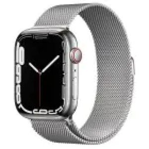 Apple Watch Series 7 GPS + Cellular 45mm Stainless Steel Case with Milanese Loop (серебристый) Apple Watch Series 7 GPS + Cellular 45mm Stainless Steel Case with Milanese Loop (серебристый)