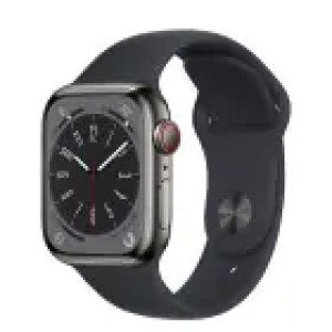 Apple Watch Series 7 GPS + Cellular 45mm Stainless Steel Case with Midnight Sport band (graphite / графит) Apple Watch Series 7 GPS + Cellular 45mm Stainless Steel Case with Midnight Sport band (graphite / графит)