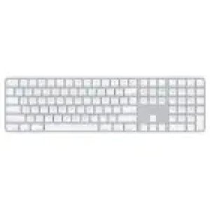 Клавиатура Apple Magic Keyboard with Touch ID and Numeric Keypad MK2C3LL/A (2021) White белая беспроводная Клавиатура Apple Magic Keyboard with Touch ID and Numeric Keypad MK2C3LL/A (2021) White белая беспроводная