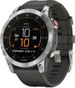 Умные часы Garmin EPIX (Gen 2) серый стальной с черным ремешком Умные часы Garmin EPIX (Gen 2) серый стальной с черным ремешком