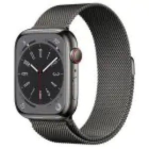 Apple Watch Series 8 GPS + Cellular 41mm Stainless Steel Case with Milanese Loop (graphite / графит) Apple Watch Series 8 GPS + Cellular 41mm Stainless Steel Case with Milanese Loop (graphite / графит)