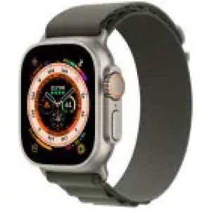 Умные часы Apple Watch Ultra GPS + Cellular 49мм Titanium Case with Green Alpine Loop MQEW3 Умные часы Apple Watch Ultra GPS + Cellular 49мм Titanium Case with Green Alpine Loop MQEW3