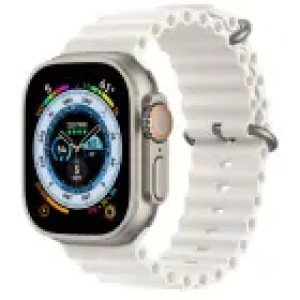 Умные часы Apple Watch Ultra GPS + Cellular 49мм Titanium Case with White Ocean Band MQE93 Умные часы Apple Watch Ultra GPS + Cellular 49мм Titanium Case with White Ocean Band MQE93