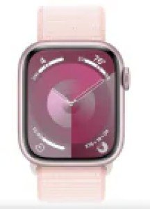 Умные часы Apple Watch Series 9 GPS 41mm Aluminium Case with Pink Loop Band Умные часы Apple Watch Series 9 GPS 41mm Aluminium Case with Pink Loop Band