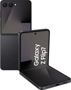 Смартфон Samsung Galaxy Z Flip7 (Черный, 12 ГБ, 512 ГБ, Global, nanoSim+eSim)