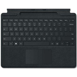Клавиатура Microsoft Surface Pro 8/9/X Signature Alcantara Keyboard с креплением для стилуса Black (Черный) Клавиатура Microsoft Surface Pro 8/9/X Signature Alcantara Keyboard с креплением для стилуса Black (Черный)