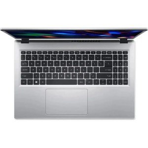 Ноутбук Acer Extensa 15 EX215-33-P56M, 15.6" (1920x1080) IPS/Intel N200/8ГБ LPDDR5/256ГБ SSD/UHD Graphics/Без ОС, серебристый (NX.EH6CD.008)