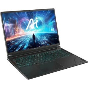 Ноутбук Gigabyte G6X, 16" (1920x1200) IPS 60 Гц/Intel Core i7-13650HX/16 ГБ DDR5/1024 ГБ SSD/NVIDIA GeForce RTX 4060 для ноутбуков (8 Гб)/Без системы, Черный (9KG-43KZ854SD)