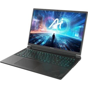 Ноутбук Gigabyte G6X, 16" (1920x1200) IPS 60 Гц/Intel Core i7-13650HX/16 ГБ DDR5/1024 ГБ SSD/NVIDIA GeForce RTX 4060 для ноутбуков (8 Гб)/Без системы, Черный (9KG-43KZ854SD)
