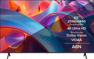 Телевизор Hisense 43A6N Телевизор Hisense 43A6N