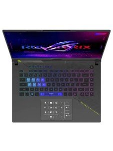 Ноутбук ASUS ROG Strix G16 G614PP-S5063, 16" (2560x1600) IPS 240 Гц/AMD Ryzen 9 8940HX/16 ГБ DDR5/512 ГБ SSD/NVIDIA GeForce RTX 5070 для ноутбуков (8 Гб)/Без системы, Серый (90NR0L67-M00300)