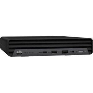 Мини-ПК HP ProDesk 400 G9, Intel Core i3-13100T / 8 ГБ DDR4 / 256 ГБ SSD / Intel UHD Graphics / Без ОС / Клавиатура, мышь, черный (935X8EA)