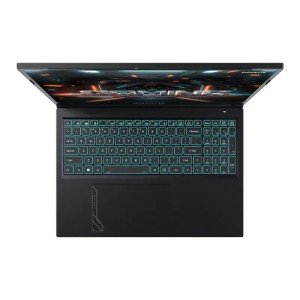 Ноутбук GIGABYTE G6 MF, 16" (1920x1200) IPS 165Гц/Intel Core i7-12650H/16ГБ DDR5/512ГБ SSD/GeForce RTX 4050 6ГБ/Без ОС, черный (MF-G2KZ853SD)
