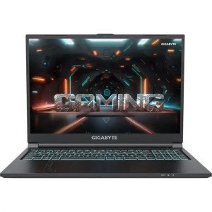 Ноутбук Gigabyte G6 MF, 16" (1920x1200) IPS 165 Гц/Intel Core i7-13620H/16 ГБ DDR5/512 ГБ SSD/NVIDIA GeForce RTX 4050 для ноутбуков (6 Гб)/Без системы, Черный (MF-H2KZ853KD)