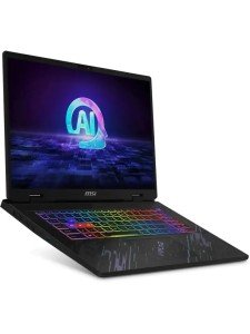 Ноутбук MSI Pulse 17 AI C1VEKG-088XRU, 17" (2560x1600) IPS 240 Гц/Intel Core Ultra 5 135H/16 ГБ DDR5/1024 ГБ SSD/NVIDIA GeForce RTX 4050 для ноутбуков (6 Гб)/Без системы, Черный (9S7-17T311-088)