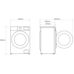 Стиральная машина с сушкой LG AI DD F2V9GC9W