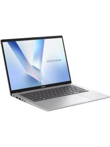 Ноутбук ASUS Vivobook 14 M1407KA-LY028, 14" (1920x1200) IPS/AMD Ryzen AI 5 340/16 ГБ DDR5/512 ГБ SSD/AMD Radeon Graphics/Windows 11 Pro, Серебристый (90NB15H3-M000X0_Win11P)