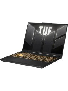 Ноутбук ASUS TUF Gaming F16 FX607VU-RL061, 16" (1920x1200) IPS 144 Гц/Intel Core 5 210H/16 ГБ DDR5/512 ГБ SSD/NVIDIA GeForce RTX 4050 для ноутбуков (6 Гб)/Windows 11 Pro, Серый (90NR0N06-M002T0_Win11P)