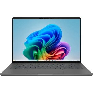 Ноутбук ASUS Zenbook A14 UX3407RA-QD038W 14 WUXGA OLED/ QS X Elite X1E-78-100/32GB/1TB SSD (90NB16G2-M00360) Iceland Gray