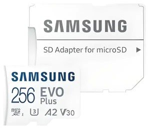 Карта памяти Micro SD Samsung EVO Plus 256GB (MB-MC256KA) + SD adapter Карта памяти Micro SD Samsung EVO Plus 256GB (MB-MC256KA) + SD adapter