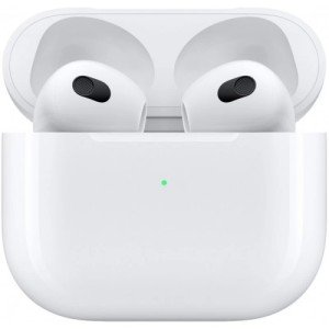 Беспроводные наушники Apple AirPods 3 Lightning Charging Case, Lightning, белый Беспроводные наушники Apple AirPods 3 Lightning Charging Case, Lightning, белый