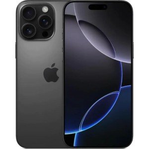 Смартфон Apple iPhone 16 Pro Max 256Gb Dual eSIM, Black Titanium Смартфон Apple iPhone 16 Pro Max 256Gb Dual eSIM, Black Titanium