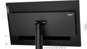 Монитор Lenovo 27" P27u-20, 16:9, IPS, UHD, 4ms, 450cd, 60Hz, HDMI, DP, USB, USB-C, 1xThunderbolt, LAN, SPK, HAS