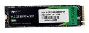Накопитель SSD M.2 PCIE 512GB AP512GAS2280P4X-1 APACER