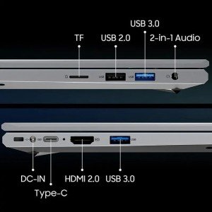 Ноутбук Blackview Acebook 8 15”/N97/16GB/512GB/Win11Home GREY