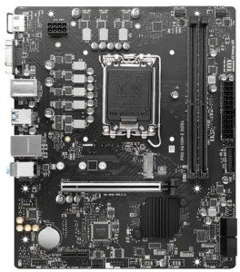 Материнская плата H610 S1700 MATX PRO H610M-E MSI