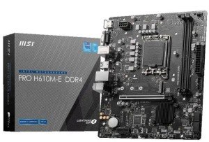 Материнская плата H610 S1700 MATX PRO H610M-E MSI