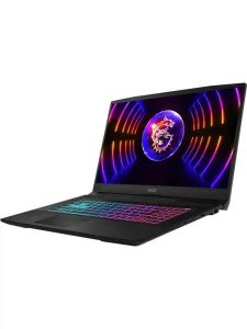 Ноутбук MSI Katana 17 B13VEK-1496XRU, 17.3" (1920x1080) IPS 144 Гц/Intel Core i7-13620H/16 ГБ DDR5/1024 ГБ SSD/NVIDIA GeForce RTX 4050 для ноутбуков (6 Гб)/Без системы, Черный (9S7-17L541-1496)