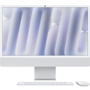 Моноблок Apple iMac (2024) 24 Retina 4.5K M4 8C CPU, 8C GPU/16GB/512Gb (Z1E2000KJ) Silver